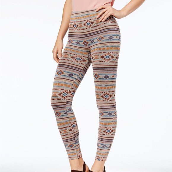 L70 First Look Geo-Print Stripe Seamless Leggings - Picture 1 of 2